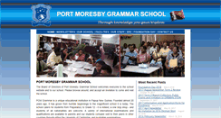 Desktop Screenshot of pomgrammar.ac.pg